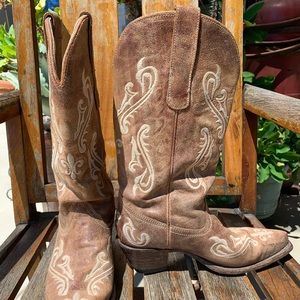 Corral Honey Cortez Cowboy Boots R1974 Size US8